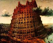 BRUEGEL, Pieter the Elder The  Little  Tower of Babel Germany oil painting reproduction